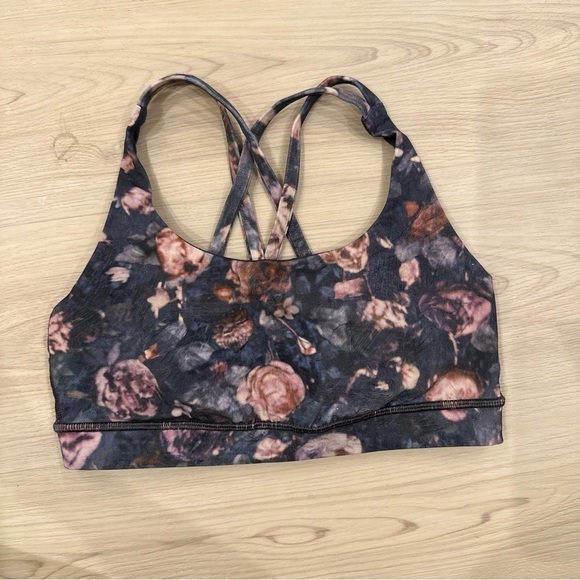 Lululemon free to be wild floral sports bra - Picture 2 of 6